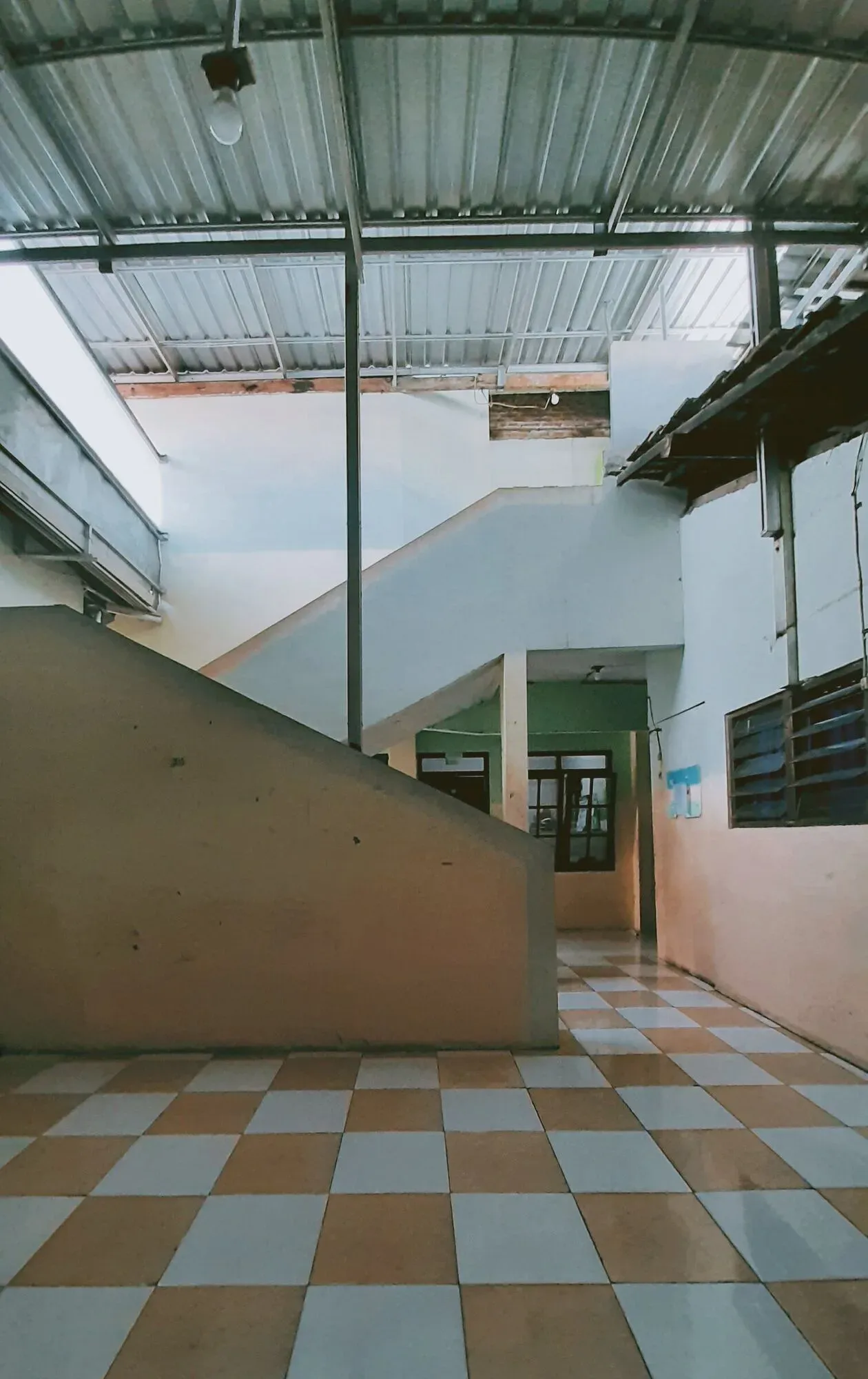Lorong asrama santri