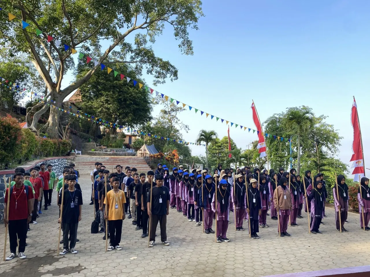 Pelepasan Hiking Santri Al-Furqon Tulis