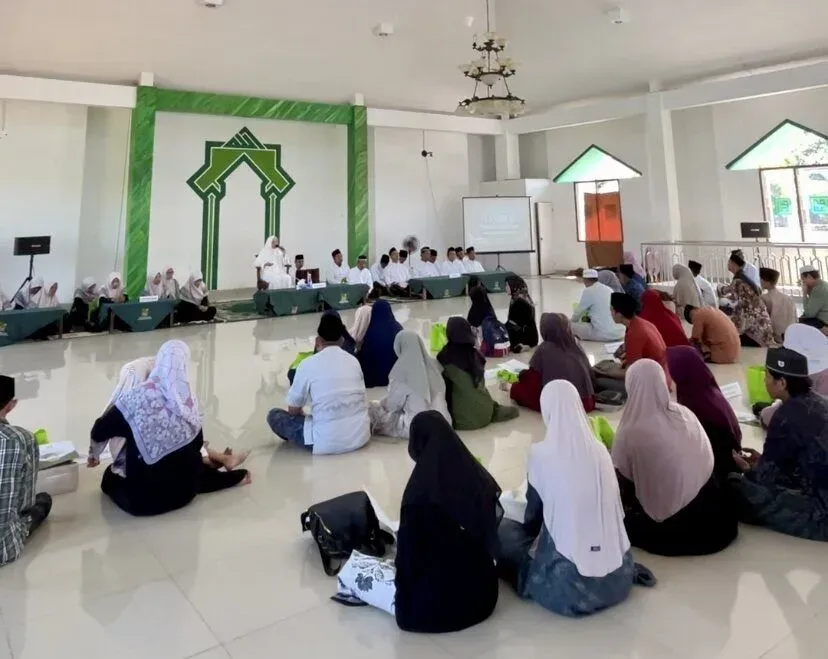 Suasana penerimaan santri baru Al-Furqon 2026